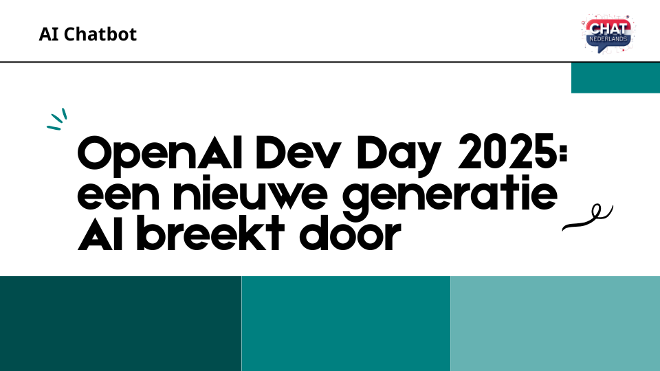 OpenAI Dev Day 2025: een nieuwe generatie AI breekt door